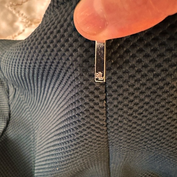 Lauren Ralph Lauren Dark Green Short Sleeve Dress, size 0 - Picture 4 of 8